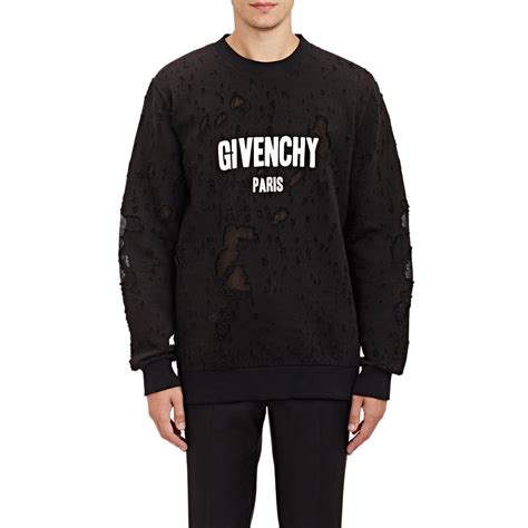 givenchy jumper distressed|givenchy jumpers men's.